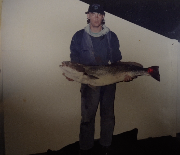 How to catch Mulloway on live pike at the Seaway Pipe